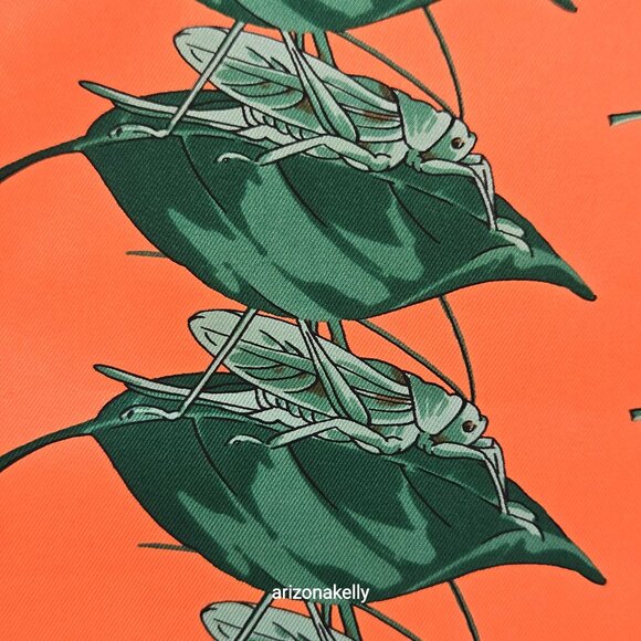 Rare Echo Silk Bug Scarf Insect Beetle Scarf Entomology Hand Rolled - Picture 4 of 16